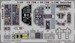 Detailset A10C Thunderbolt Interior -self adhesive (Italeri)