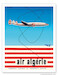 Air Algerie - Lockheed L-1049 Super Constellation "Connie" Vintage metal poster