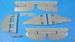 Lavochkin La-5F/FN, La7 Control Surfaces, oil Cooler and bomb racks(Zvezda, Eduard)