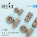 Republic F105 (A, B, C, D) Thunderchief Wheel set