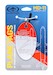 Keychain made of real aircraft skin: McDonnell Douglas MD11F Aeroflot - VP-BDR (borange-silver)