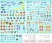 French Air Force badges 1995 - 2010 (Alpha Jet, Mirage IV, Jaguar, Mirage F-1s, Mirage 2000s, Rafale...)