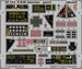 Detailset F84G Thunderjet interior Self ashesive (Hobby Boss)