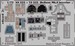 Detailset Boulton Paul Defiant MKI Interior Self adhesive (Airfix)