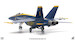 F18E Super Hornet US Navy, Blue Angels 1, 2021  JCW-72-F18-009 image 4