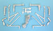F3F-3 Gulfhawk Landing Gear (Revell/Monogram