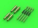 Hawker Hurricane MKIIc Hispano MK2 20mm Cannon with round recoil springs (4x)