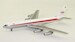 Boeing 707-300 TWA, Trans World Airlines N773TW Polished With Stand