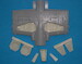 Westland Wyvern Wheel Bay set (Classic Airframe)