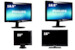 Set of four TFTscreens and supports brackets for the Opencockpits dual MIP.