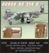 Arado AR234B detail set (Hasegawa)