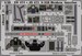 Detailset Saab S35E Draken Interior - Self Adhesive (Hasegawa)
