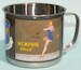 Steel cup with lid Memphis Belle
