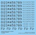 USAF F86 sabre Buzz Numbers