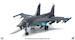 Sukhoi Su34 Fullback Russian Air Force, 27 red Khmeimim Air Base, Syria, 2015