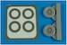 Curtiss P40 Warhawk wheels (Academy)