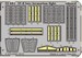 Detailset AV8B Harrier Late formation lights (Trumpeter)
