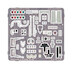 Detailset Mitsubishi F1 (JASDF) (Platz)