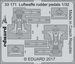 Detailset Luftwaffe rudder pedals