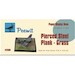 Paper display base 7,3x7,3 cm (Pierced Steel plates - Grass (PSP)