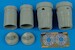 Suchoi Su27 Flanker B Exhaust Nozzles - closed (Italeri)