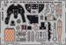 Detailset Hawker Typhoon MK1b Bubbletop Self adhesive (Hasegawa/Italeri)
