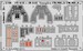 Detailset De Havilland Vampire FB MK5/FB MK9 Interior Self Adhesive (Trumpeter)