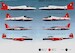 Raspberry Ripple Fixed Wings part 2 (Hunter, Jet Provost, Gnat, Meteor)