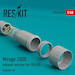 Mirage 2000 exhaust Nozzle upgrade set (Italeri)