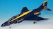 McDonnell Douglas F4 Phantom US Navy "Blue Angels" New in original Armour collection box!
