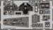 Self Adhesive Detailset F8J Crusader Interior (Trumpeter)