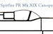 Spitfire PR19 Canopy (2x)