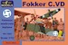 Fokker C.VD Finland A.W. Siddeley Panther engine