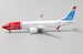 B737-8MAX (Norwegian "UNICEF") LN-BKC With Antenna