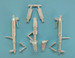 Heinkel He162 Landing Gear (Tamiya)