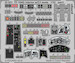 Detailset Lockheed TF104G Starfighter interior with C2 Seats (Italeri)