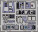 Self Adhesive Detailset EF2000 Eurofighter Single seater interior (Trumpeter)