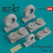 Douglas A3 Skywarrior Wheel set