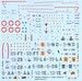 Dassault Mirage F1C Part 4, 5-AA, 5-OR, 5-NO, 12-YE, 12-ZB, 33-FT, 33-LA (7 schemes)