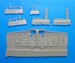 P51B/C Mustang Wheelwell set (Tamiya/ICM)