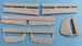 Messerschmitt BF109E Control Surfaces (Airfix)