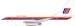 Boeing 737-200 United Airlines N9030U with stand