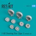 Lockheed F80/T33 Shooting Star Type 1 Wheel set