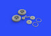 Walrus MK1 Wheel. (Airfix)