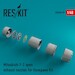 Mitsubishi F2 Open Exhaust Nozzles (Hasegawa)