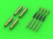 Hawker Hurricane MKIIc Hispano MK2 20mm Cannon with round recoil springs (4x)