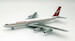 Boeing 707-300 Qantas VH-EBV Polished With Stand