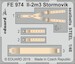 Detailset Ilyushin IL2m3 Stormovik Seatbelts - Steel- (Accurate Miniatures, Italeri)