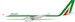 Airbus A330-200 Alitalia EI-EJI With Stand