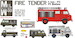 1 ton Fire Tender, FC, FI Bates Land Rover type